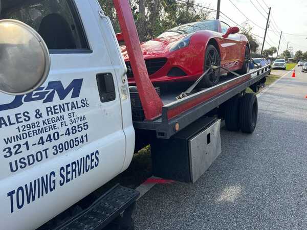 this image shows towing services in Windermere, FL